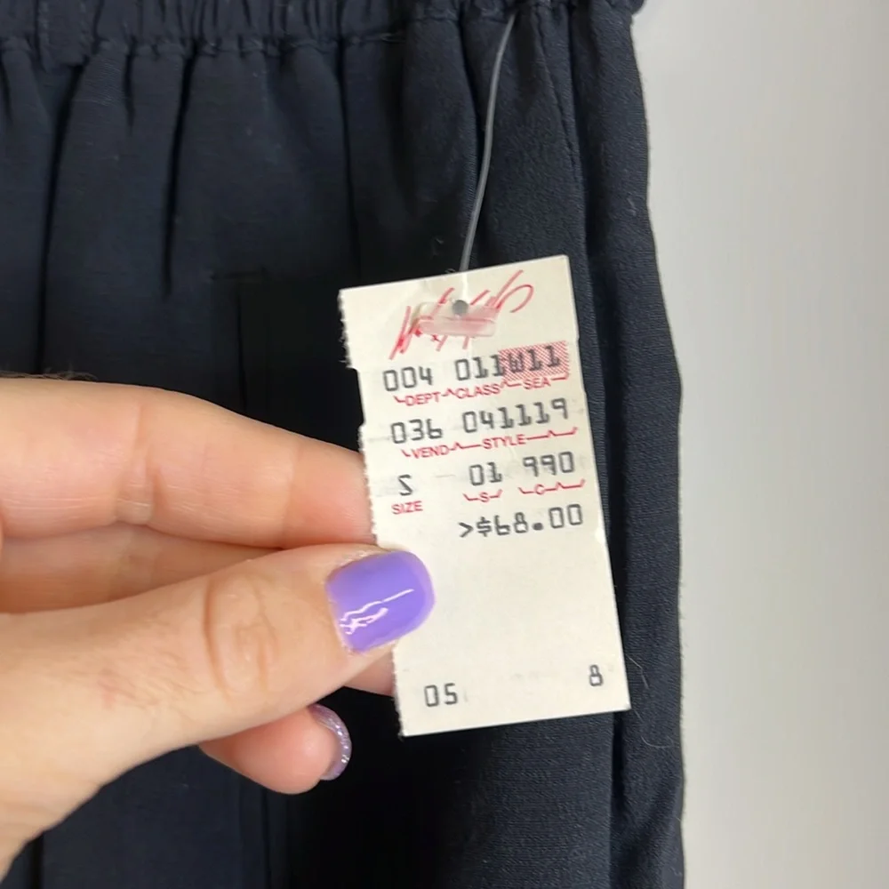 NWT Liz Claiborne Collection Black‎ Skirt Deadstock- S